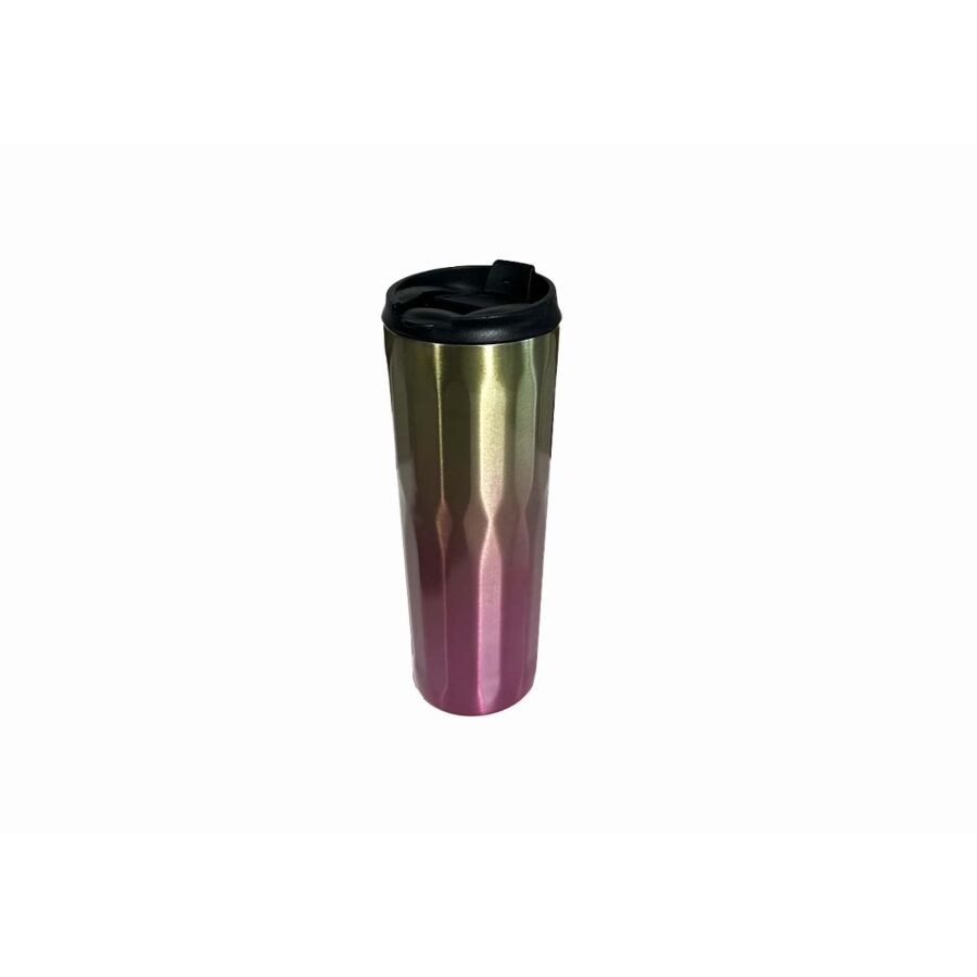 MUG ISOTHERMIQUE GLASSY 2 PAROIS 500ML - ROSE Art de la table