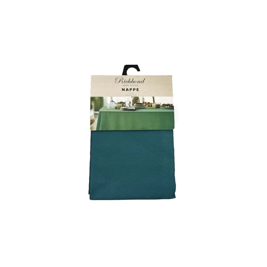 NAPPE TOILE RICHBOND 140X240 - VERT Textile