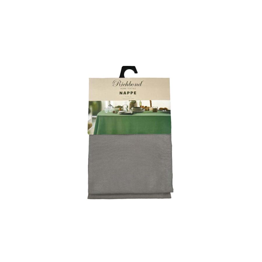 NAPPE TOILE RICHBOND 140X240 - GRIS Textile