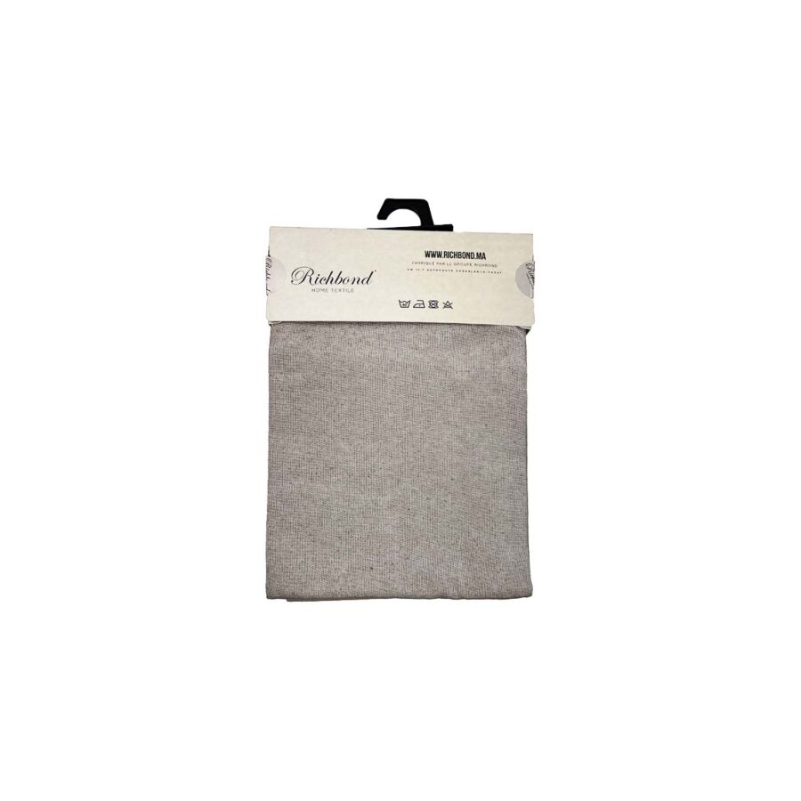 NAPPE 100% COTON 140X240 - TAUPE Textile
