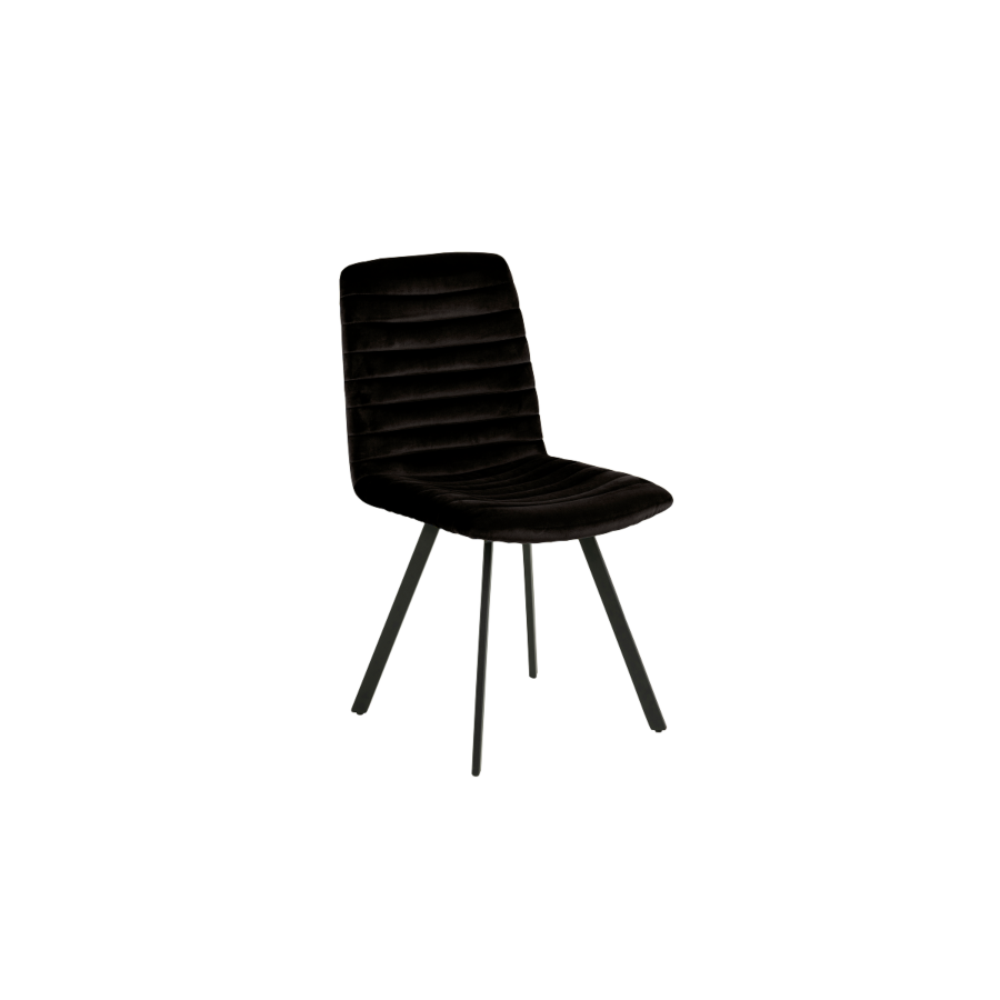 Chaise KIMMY - Noir Soldes été