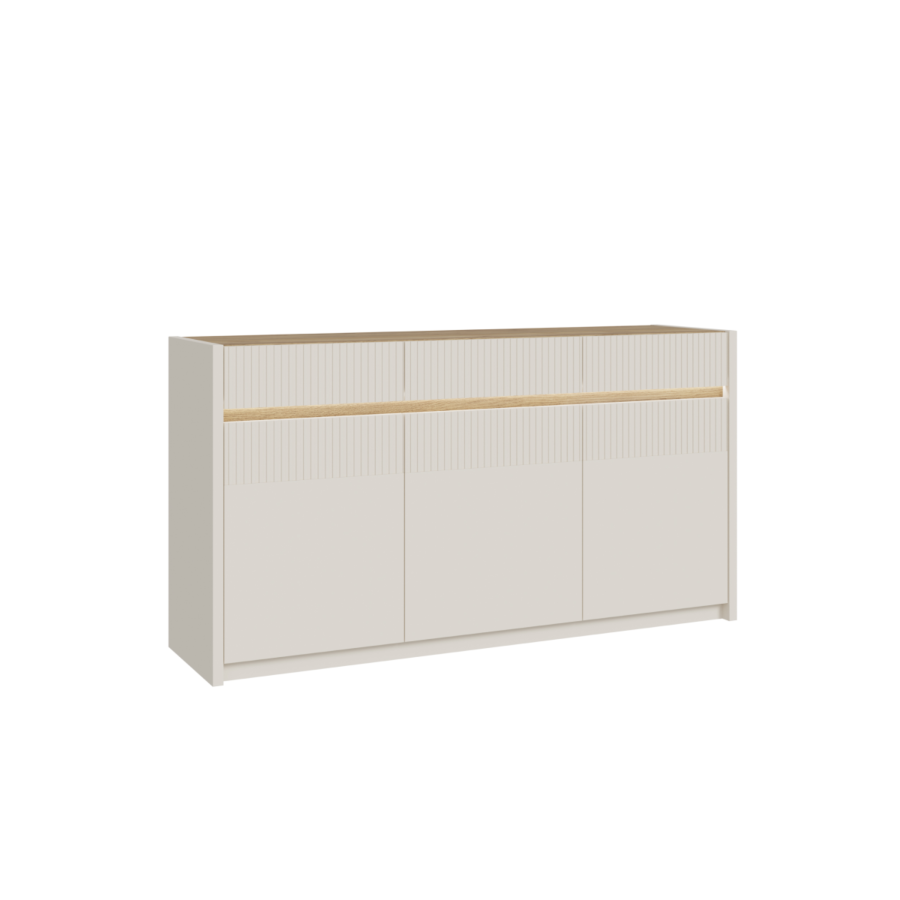 Buffet OAK SQUERE 3 Potes – Beige Buffet