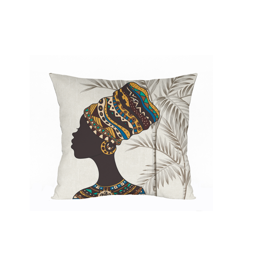 Coussin Style Africain 45X45 CM – Multicouleur Soldes été