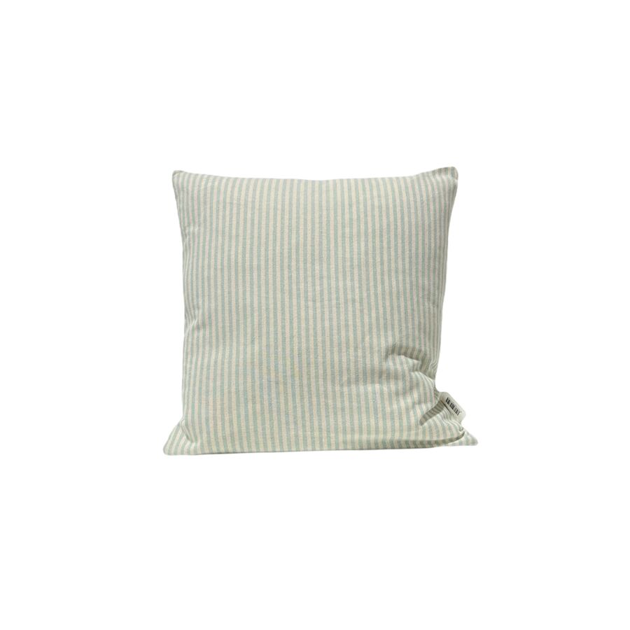 COUSSIN EXTERIEUR RAYÉ 45X45CM - Vert Eau Coussins décoratifs