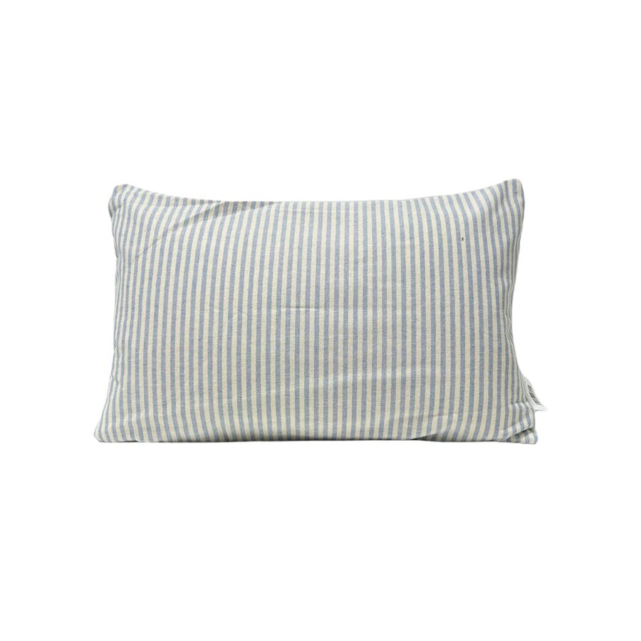 COUSSIN EXTERIEUR RAYÉ 30X50CM - Bleu Coussins décoratifs