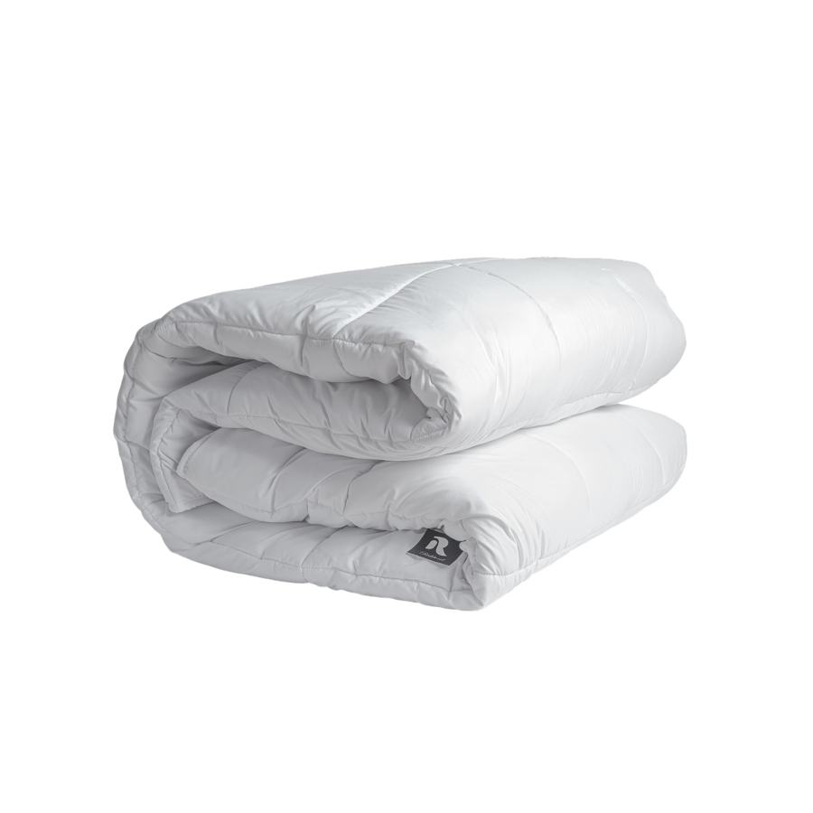 COUETTE R BLANCHE TEMPERÉE 240x260 350g - Blanc Textile blanc