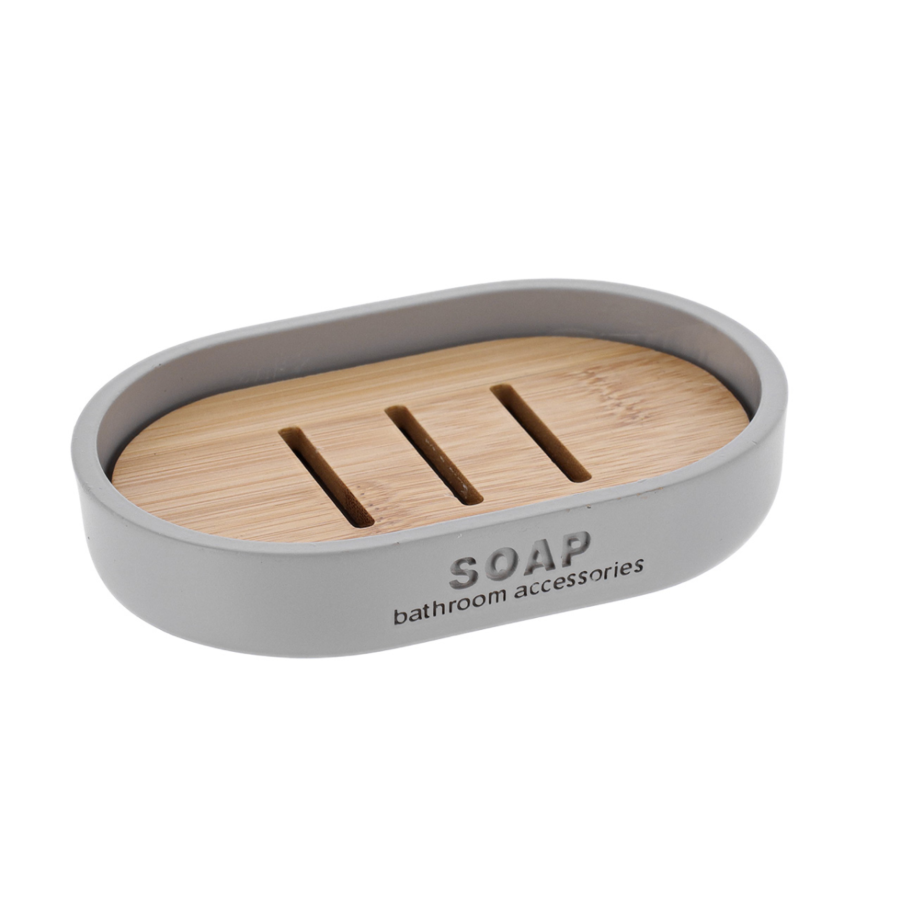 PORTE SAVON PRESTIGE - Gris clair Salle de Bain
