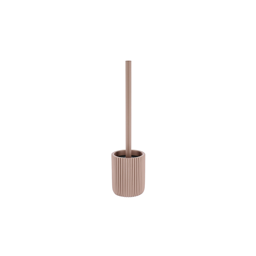 BROSSE WC POLYRESINE STRIÉ - CAPPUCCINO Brosses WC
