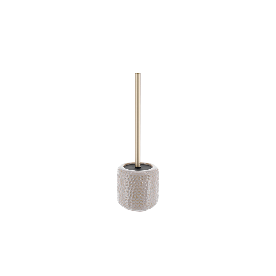 BROSSE WC ECAILLE EN GRÈS LAQUÉ - BEIGE Brosses WC