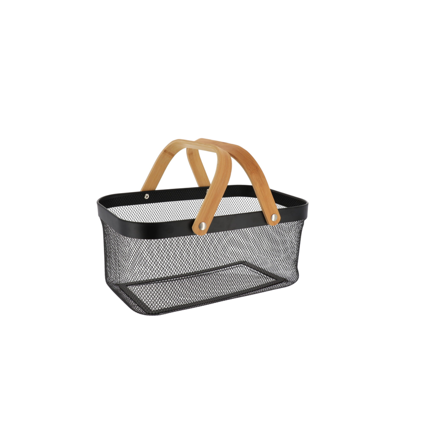 PANIER DE RANGEMENT RECTANGULAIRE - NOIR Paniers et corbeilles