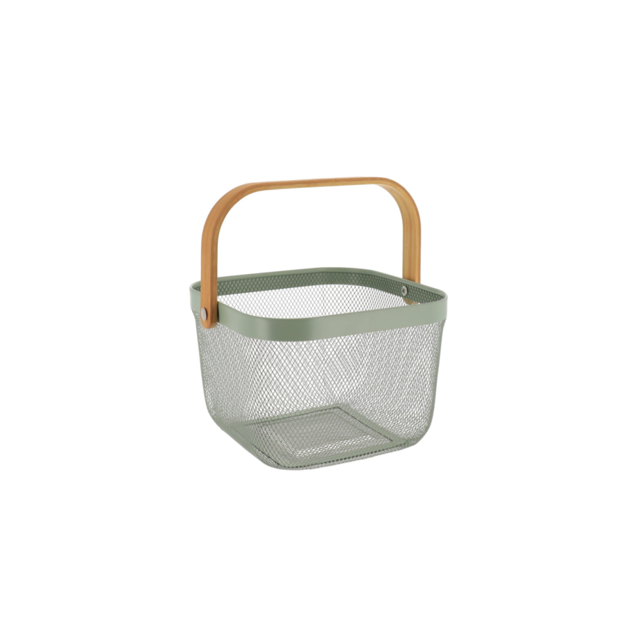 PANIER DE RANGEMENT CARRÉ - KAKI Paniers et corbeilles