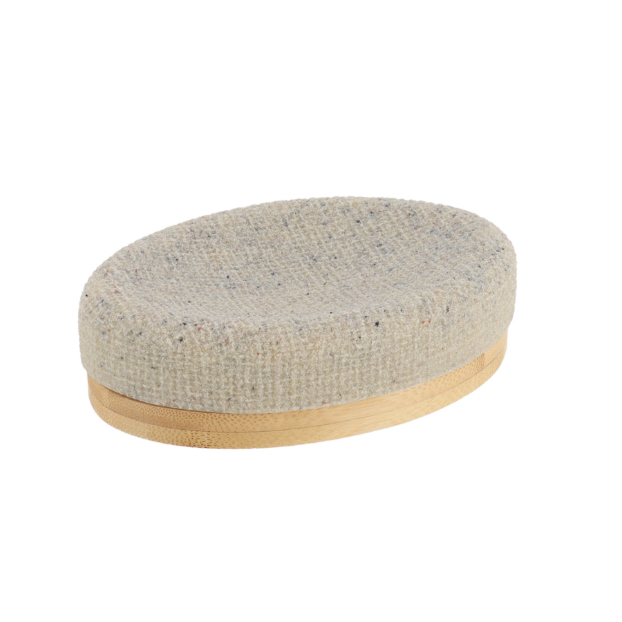 PORTE SAVON EFFET MAILLE ET BAMBOU - NATUREL Portes savon