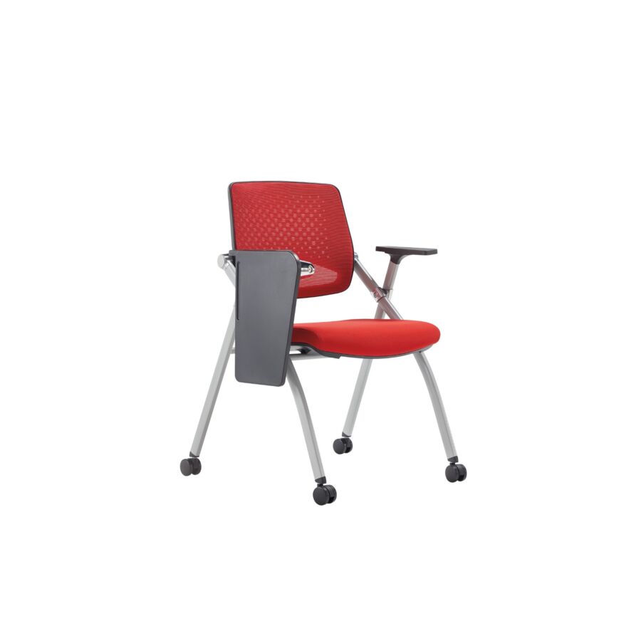 CHAISE NOTESEAT AVEC ÉCRITOIRE - ROUGE Fauteuils Visiteurs