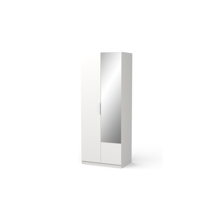 Armoire GHOST 2 Portes - Blanc Soldes été