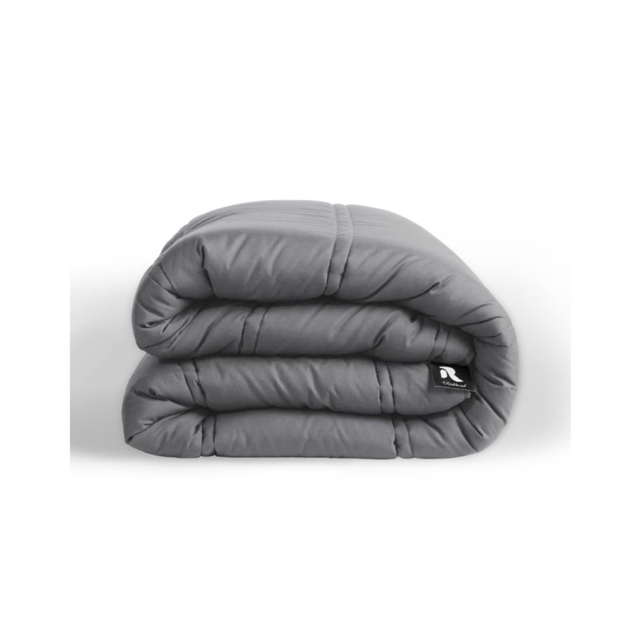 COUETTE R MONOCHROME 260x240 300g - GRIS CLAIR Housses de couette
