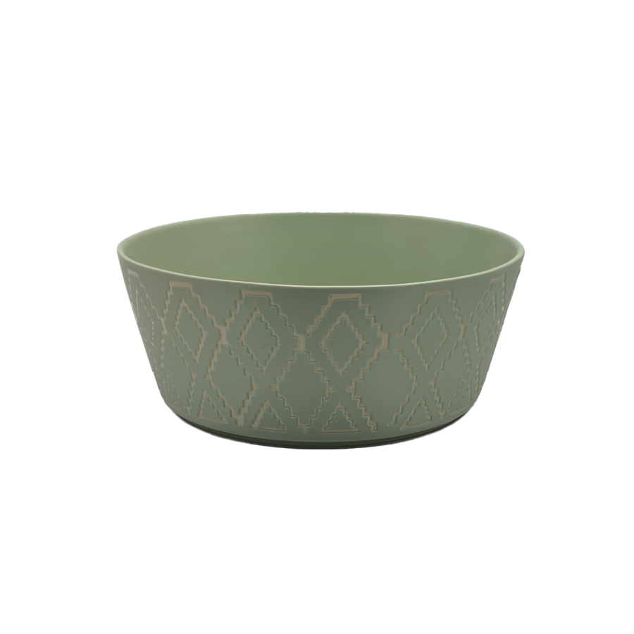 Saladier En Porcelaine 24cm - Vert Soldes été