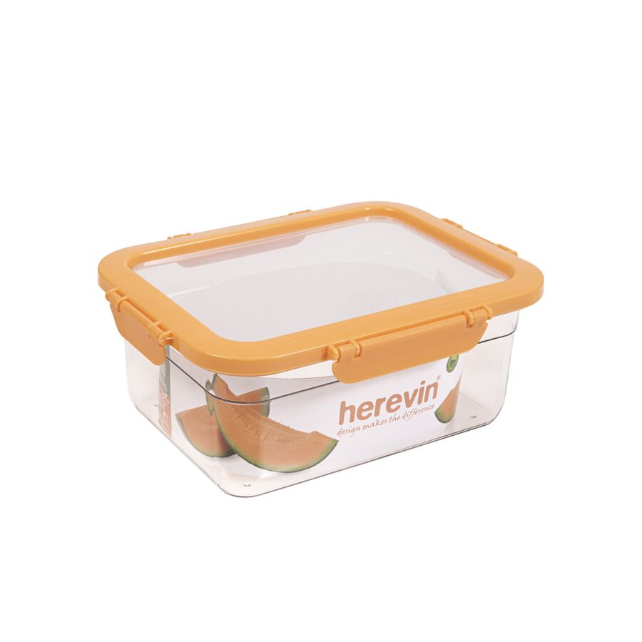 Boîte alimentaire hermétique 2,2L - Pêche Rangement cuisine