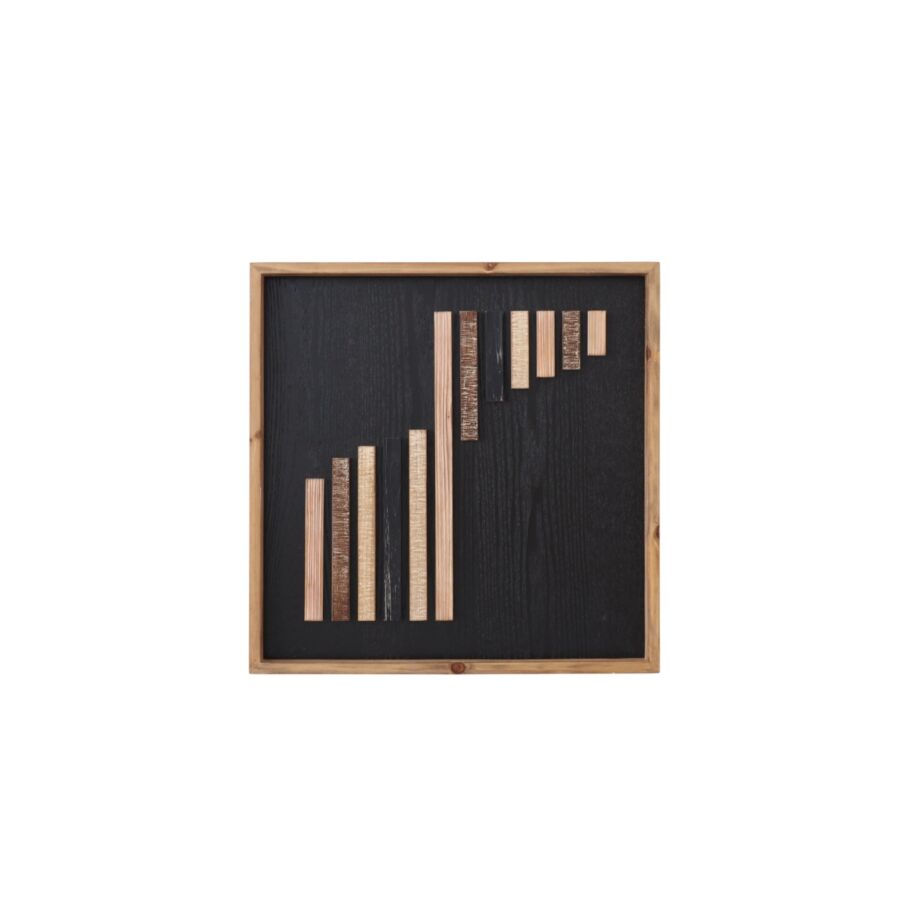 Décoration Murale 49.5x49.5x3.2cm - Multicouleur Décors à accrocher