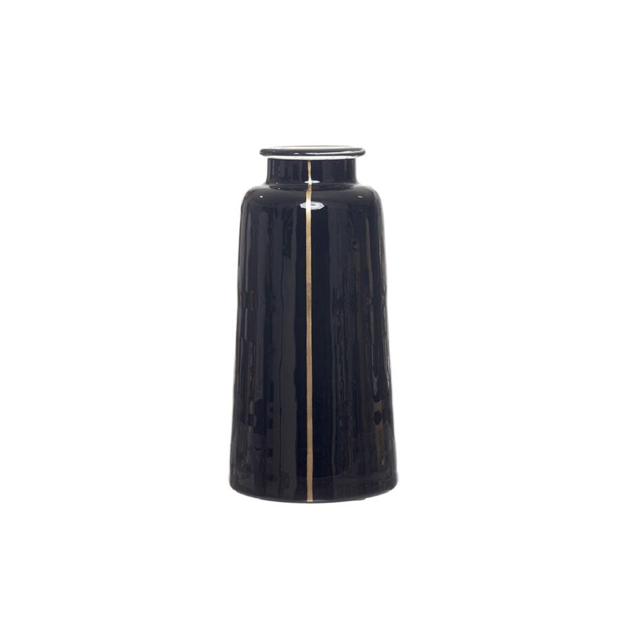 Vase 19x19x40cm - Noir Vases