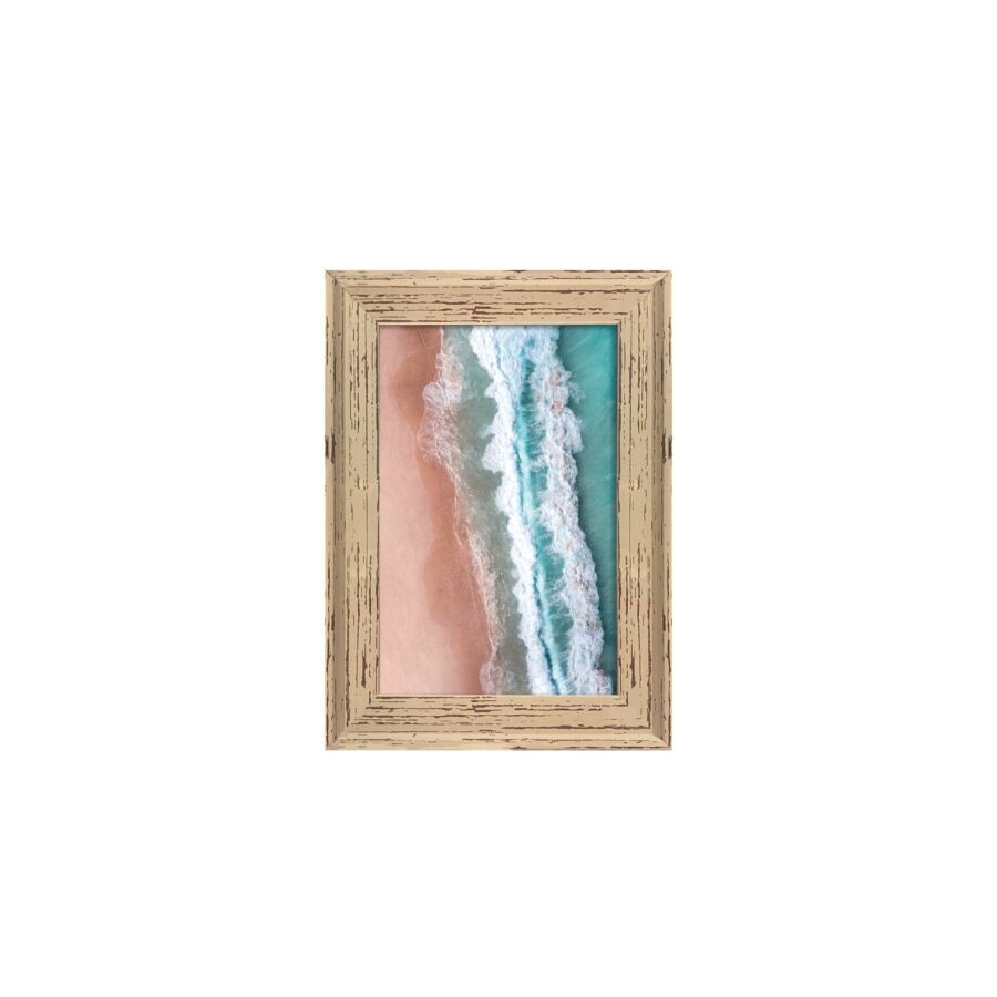 CADRE PHOTO VINTAGE 10x15cm - NATUREL Décorations