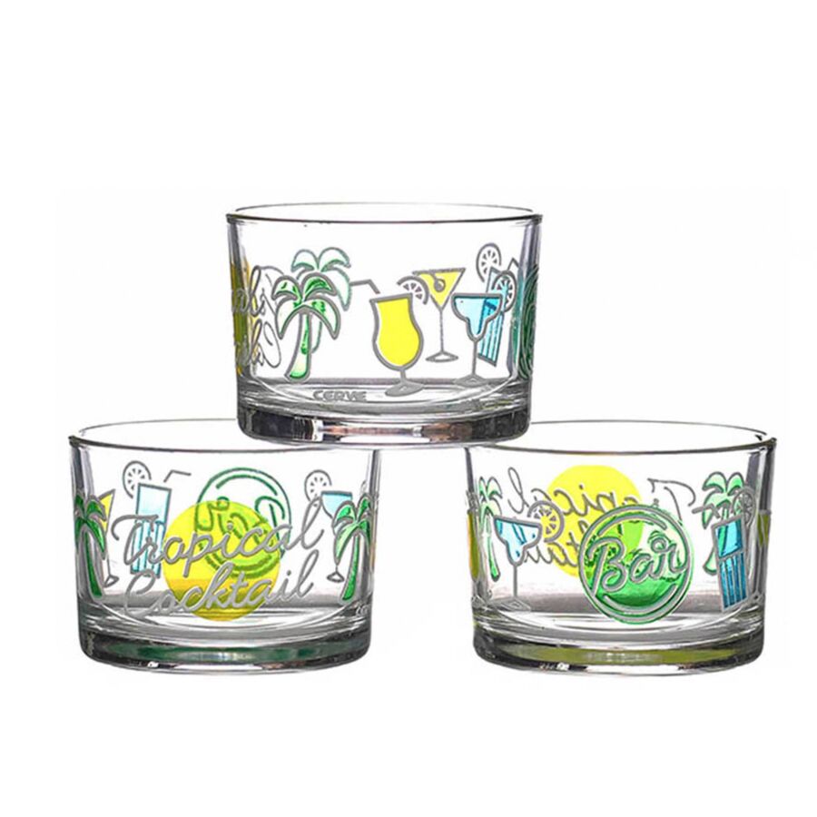 Set de 3 bols ARENA - Multicouleur Carafes