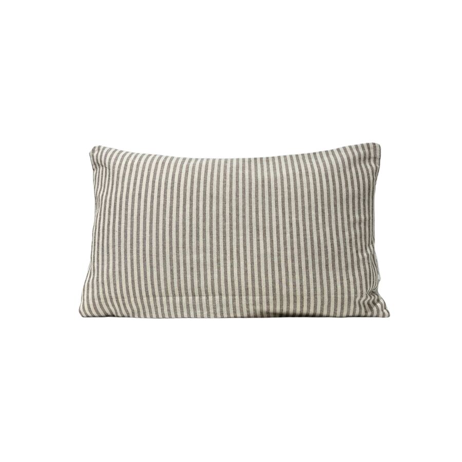 COUSSIN EXTERIEUR RAYÉ 30X50CM - Marron Coussins décoratifs