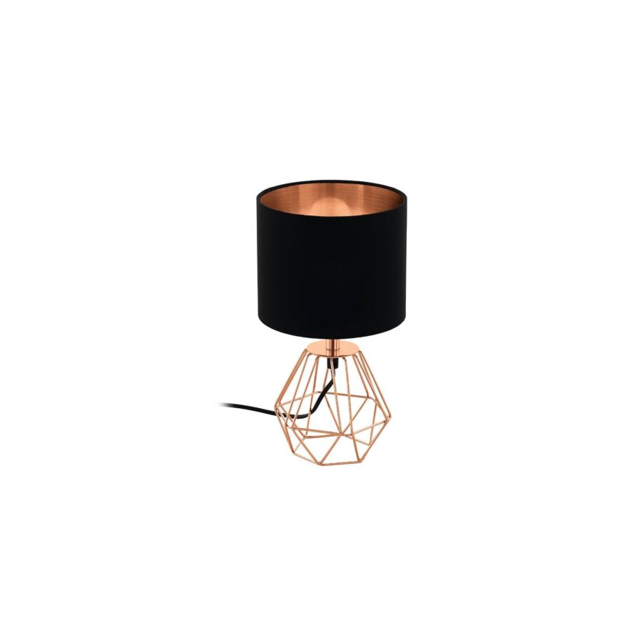 Lampe De Table CARLTON - Noir / Cuivre Lampe de table