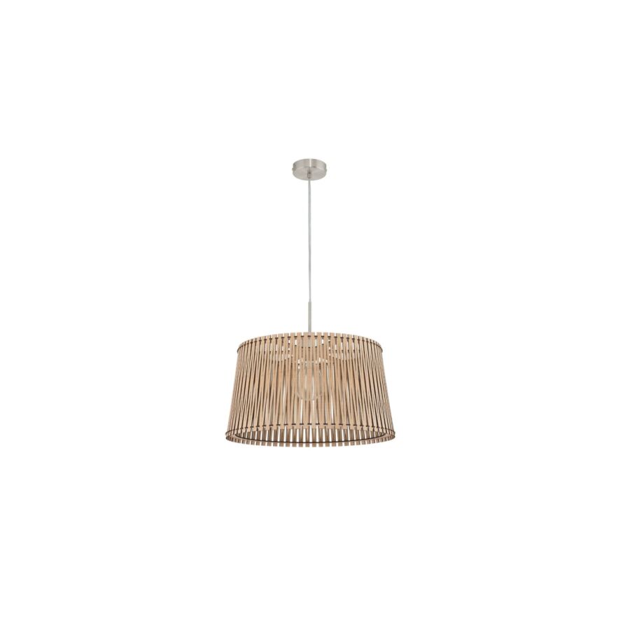 Suspension SENDERO 130cm - Nickel Mat / Bois D'érable Suspensions