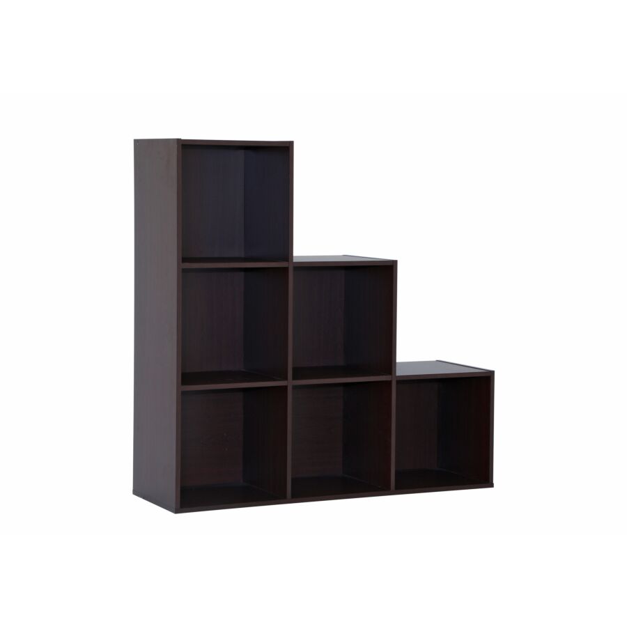 Étagère 6 Niches - Marron Wengé Kitea.com