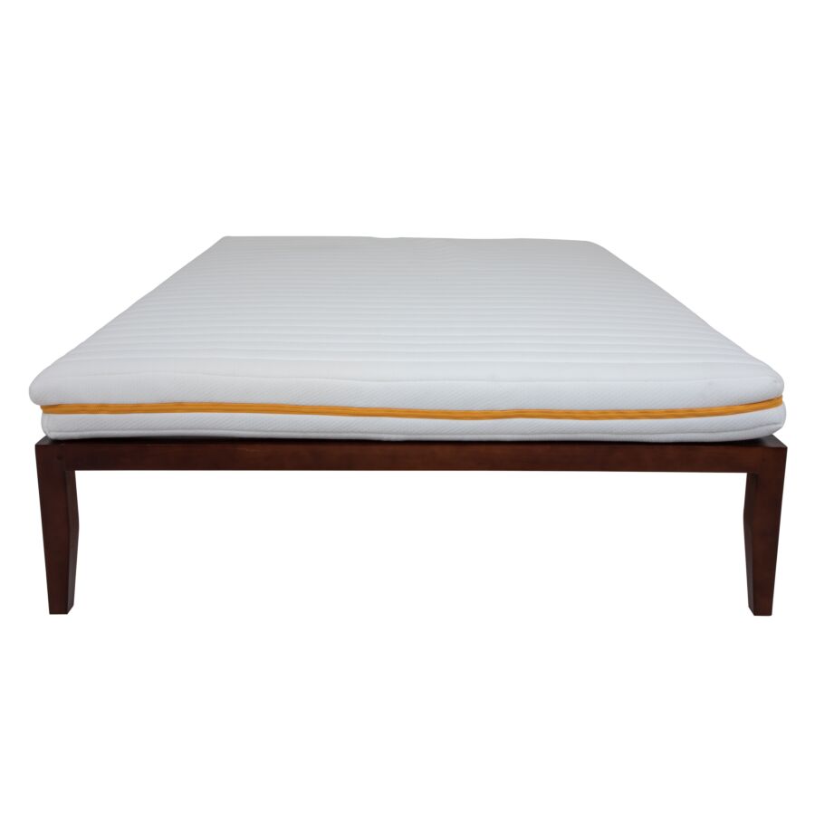 Matelas SIMMONS ROULE S MOUSSE JUNIOR 160*200 - Blanc et jaune Matelas