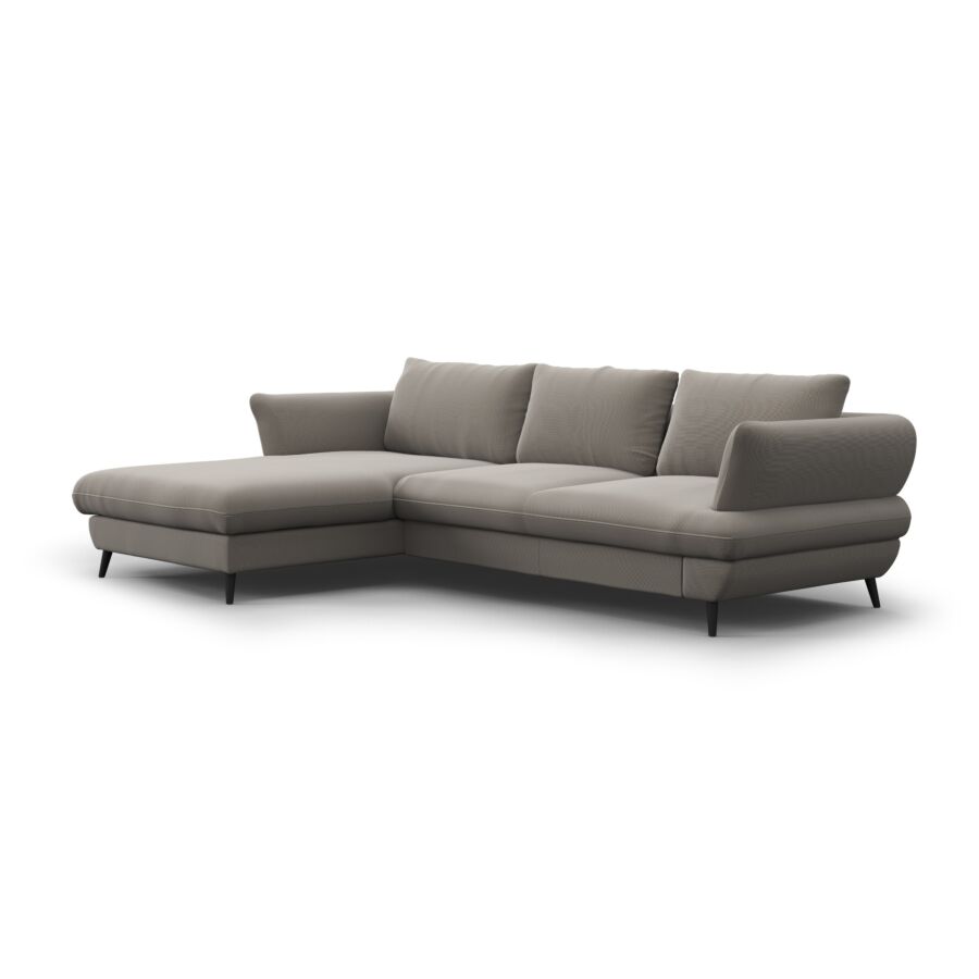 Canapé D'angle Gauche BALOU Avec Fonction Lit ET Coffre Promos printemps