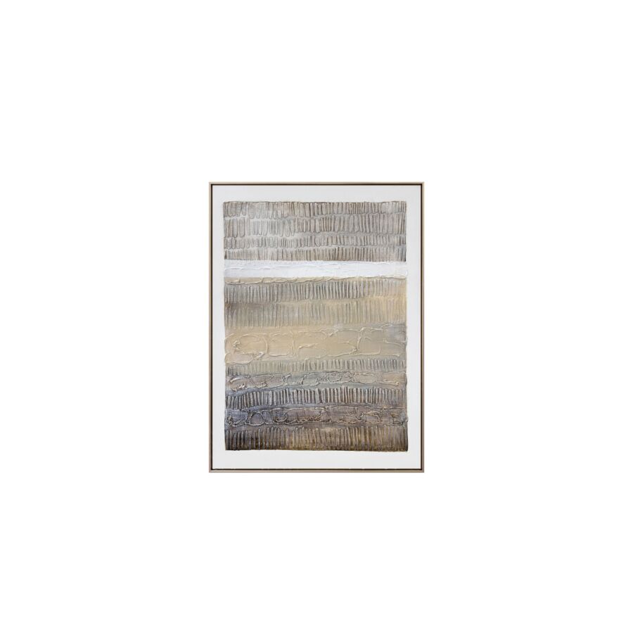 TABLEAU HANDMADE AVEC CADRE 75x100 -Multicouleur Tableaux