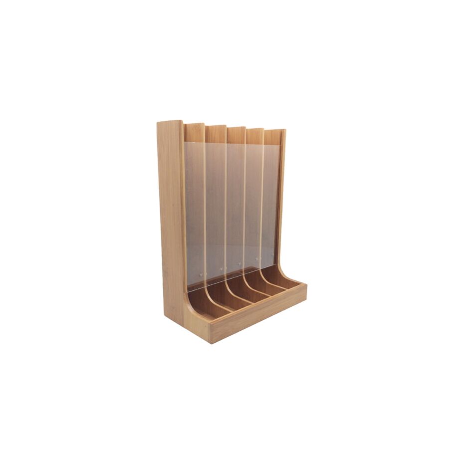 Range dosettes de café - Beige Naturel Rangement cuisine