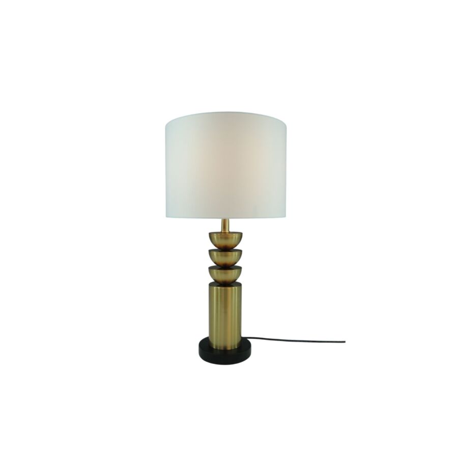 LAMPE DE TABLE EN METAL 28X54cm - Doré Lampe de table