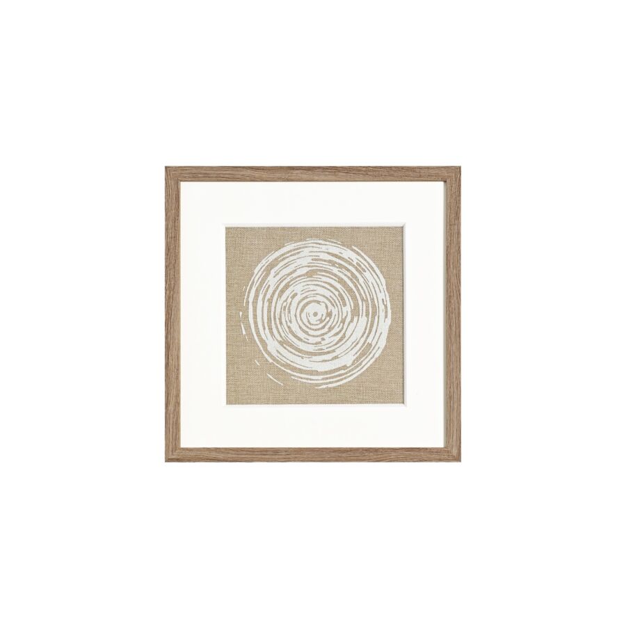 TABLEAU GEOMETRIQUE AVEC CADRE 56x56 -Multicouleur Tableaux