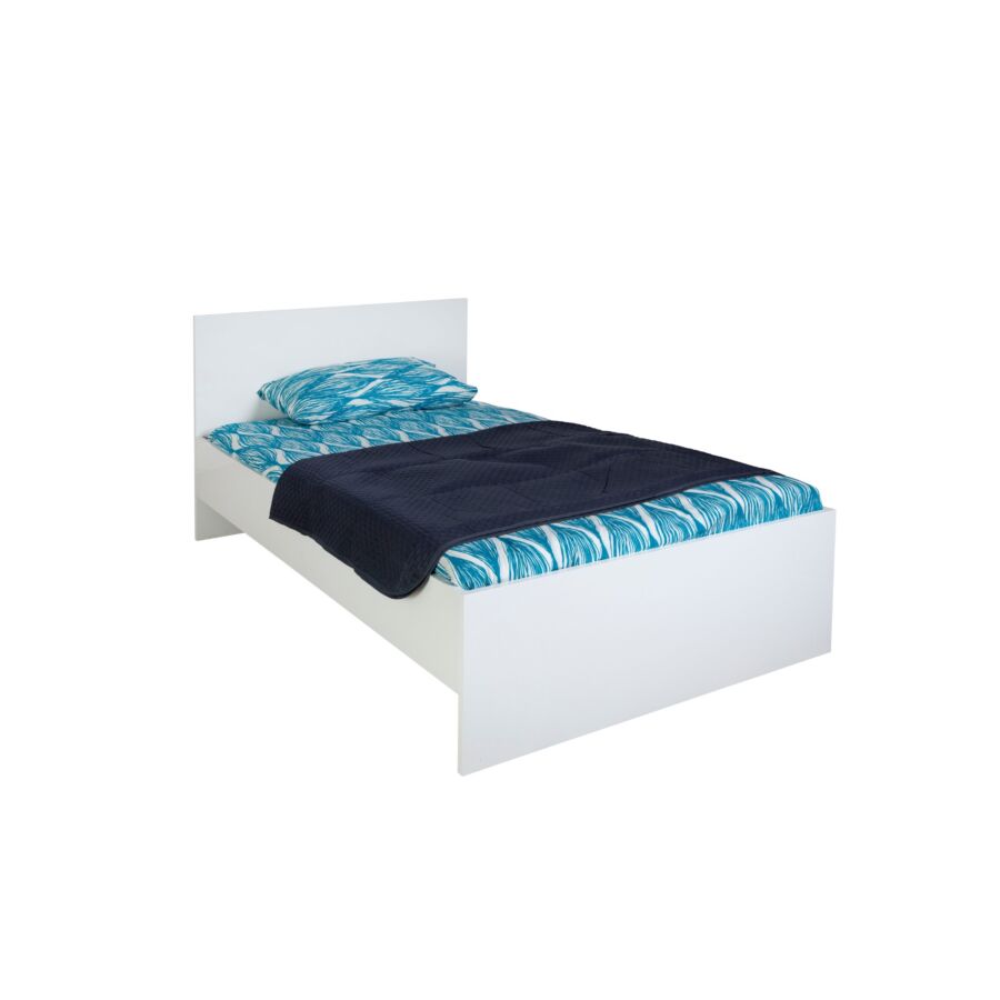 LIT ESPRESSO 90x200 SANS SOMMIER - BLANC Lits