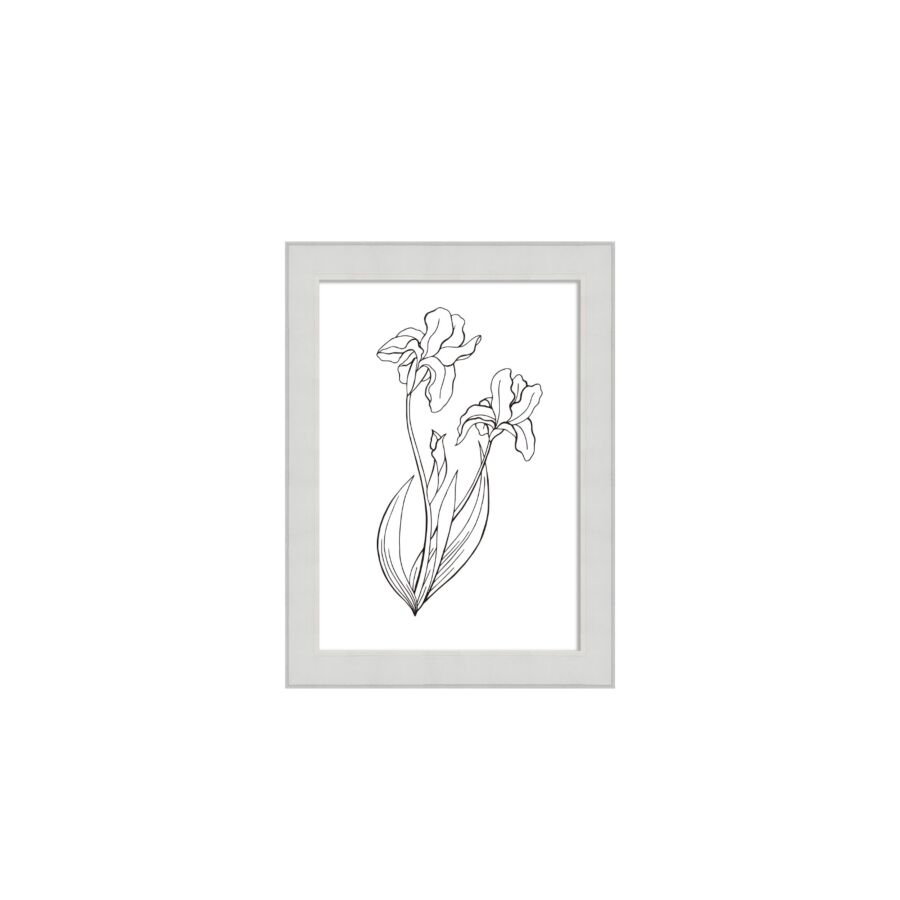 CADRE PHOTO RETRO 13x18cm - BLANC Décorations