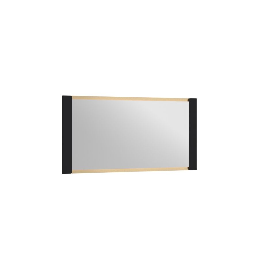 MIROIR NORICA - Noir / Doré Console
