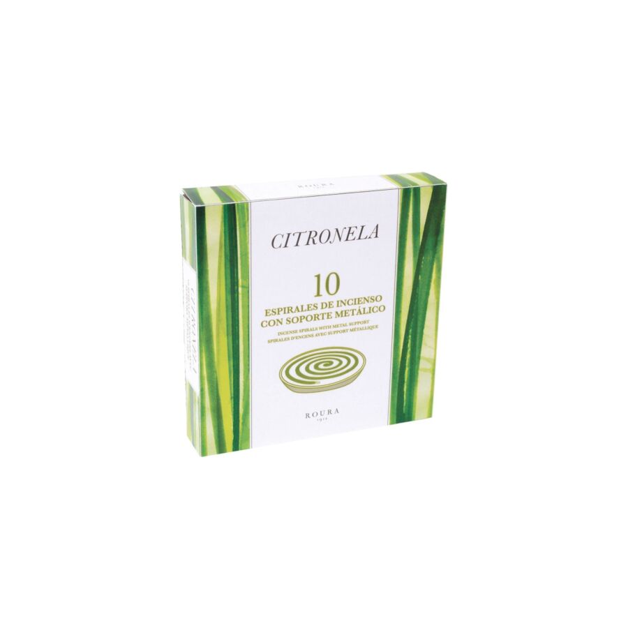 Boite 10 Spirales Encens Citronnelle Promos printemps