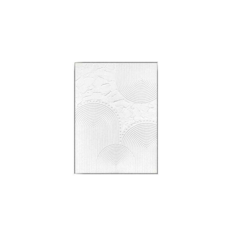 TABLEAU FORME HANDMADE AVEC CADRE - Multicouleur Tableaux