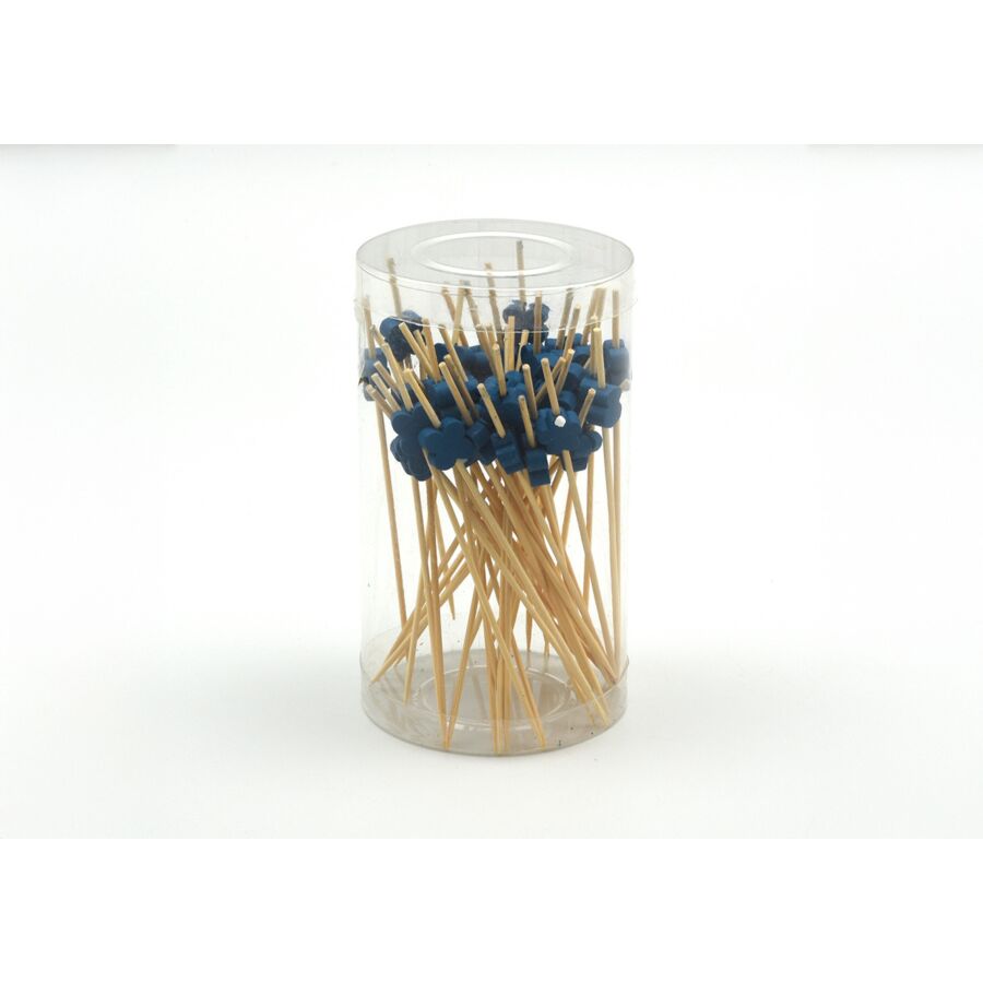 Pique Brochettes bambou 50 pièces - Beige Naturel Cuisson et préparation