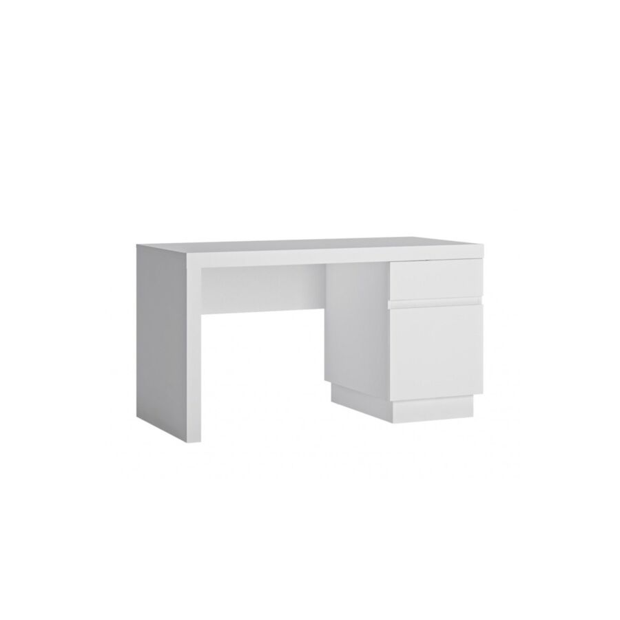 BUREAU LYON 1TIROIR Et 1 PORTE - Blanc Bureaux enfant