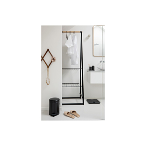 Poubelle À Pédale NEWLCON 3L - Noir Mat