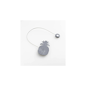 Embrasse Aimantée - Gris / Argent Tringles et accessoires rideaux