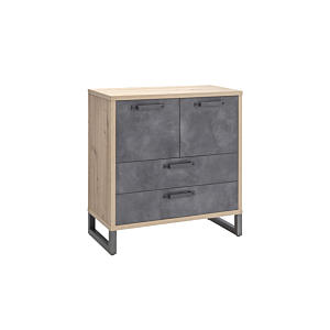 Commode LAFABRICA - Beige / Gris