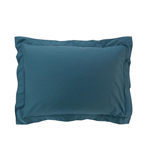 Taie D'Oreiller 50x70cm PERCALE - Bleu Taie d'oreiller