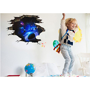 Sticker Impression 3D - Multicolore