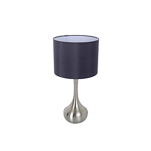 Lampe De Table En Métal 23x44cm - Silver Luminaires et éclairage