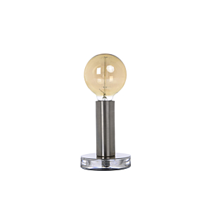 Lampe De Table En Métal - Silver Promotions