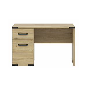 Bureau LARA Avec 1 Porte + 1 Tiroir - Chêne